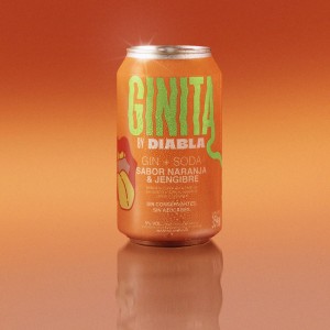 GIN + SODA NARANJA Y JENGIBRE